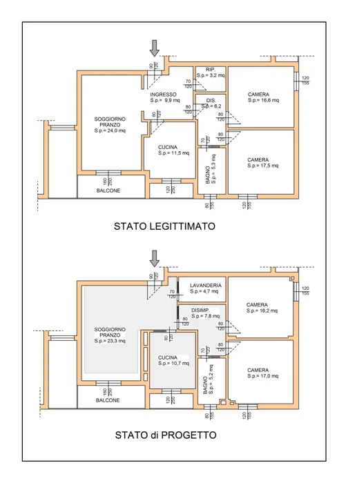 Planimetria Intervento